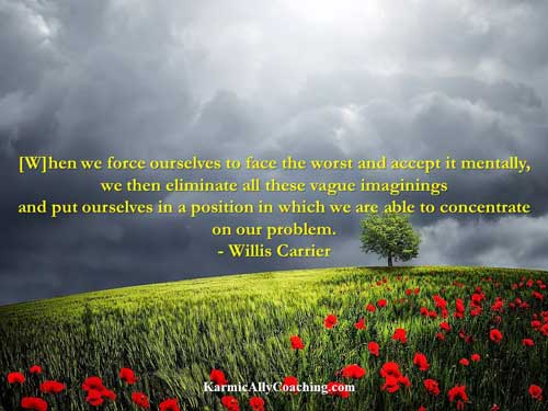 Willis Carrier quote on fear and solutions
