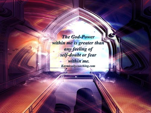 God Power is greater than any fear within me