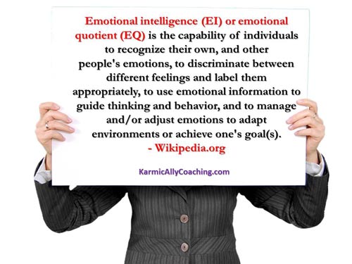 Wikipedia definition of Emotional Intelligence