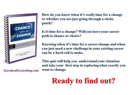 Karmic Ally Coaching Career or Job change quiz