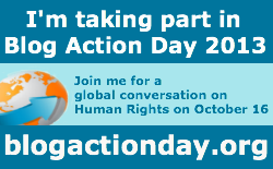 Blog Action Day 2013 Human Rights