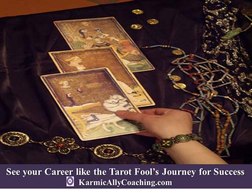 The Fool in the Tarot deck does not doubt his ability to succeed in Life 