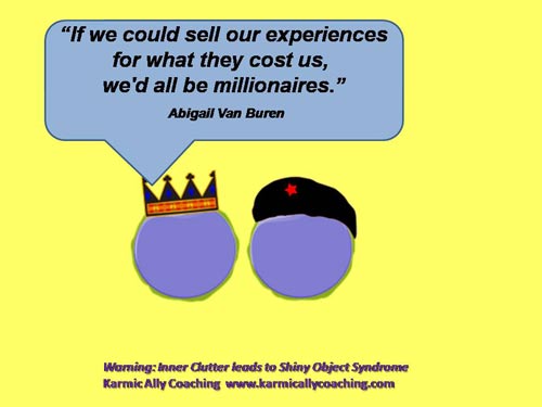 The cost of experience quote