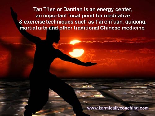 Martial arts and Tan T'ien