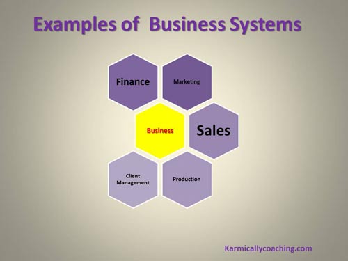Business systems examples