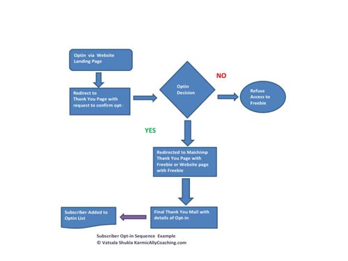 Opt in process flowchart