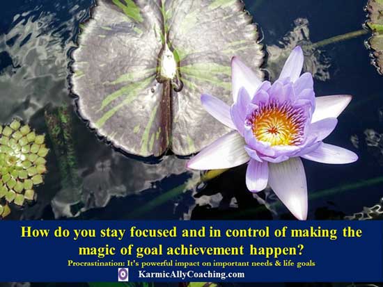 Focusing to make the magic of goal achievement happen