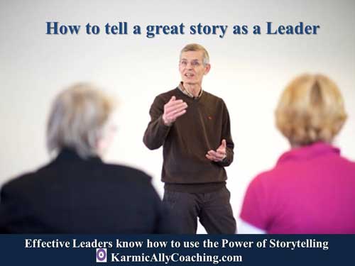 How to tell a great story as a Leader
