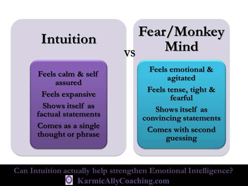 Intuition or Fear and Monkey Mind?