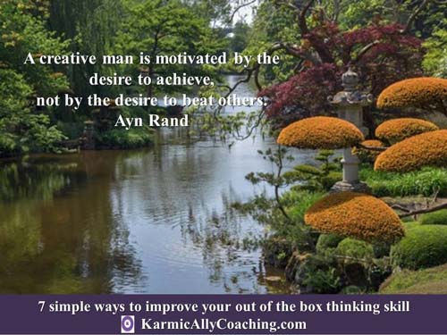 Ayn Rand Quote on creative people