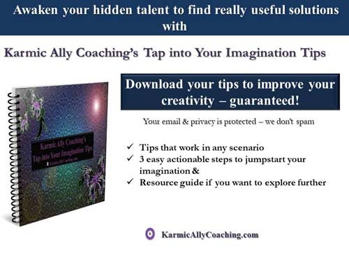 Karmic Ally Coaching's Tap into your Imagination ebook