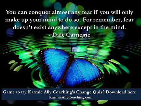 Dale Carnegie fear quote