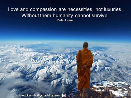 Dalai Lama quote on compassion