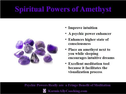 Spiritual Powers of Amethyst Crystals