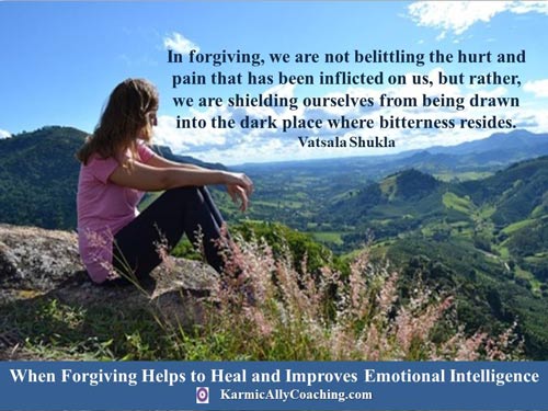 In forgiving, we are not belittling the hurt and pain that has been inflicted on us