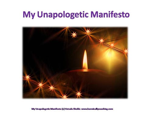 My Unapologetic Manifesto cover by Vatsala Shukla