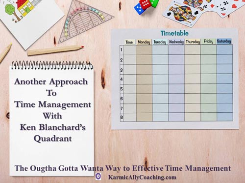 Blanchard's Quadrant Approach to Task Management