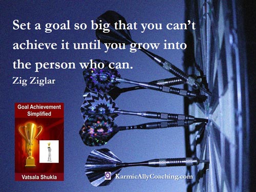 Zig Ziglar quote on goals