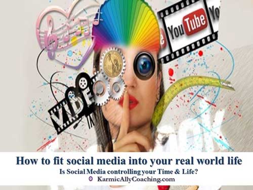 Secret to fitting social media into your offline life