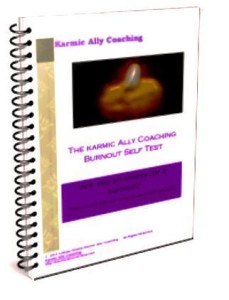 Karmic Ally Coaching Burnout Self Test cover