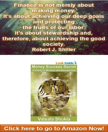 Money Success Secret and quote from Shiller