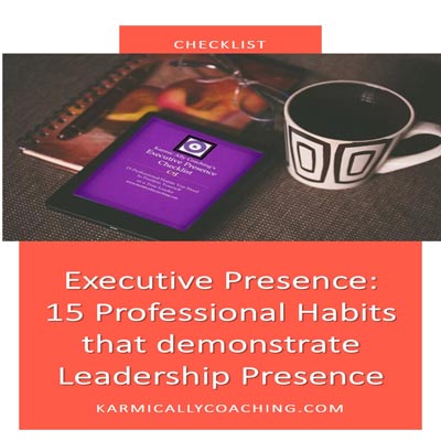 Executive Presence Checklist for Professionals