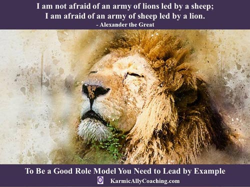 Alexander the Great quote on Leadership