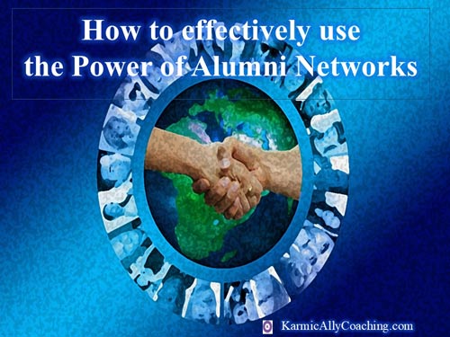 Use the power of alumni networks