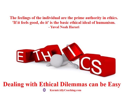 Your feelings are the prime authority in ethics