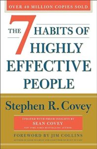 7 Habits book by Stephen R. Covey