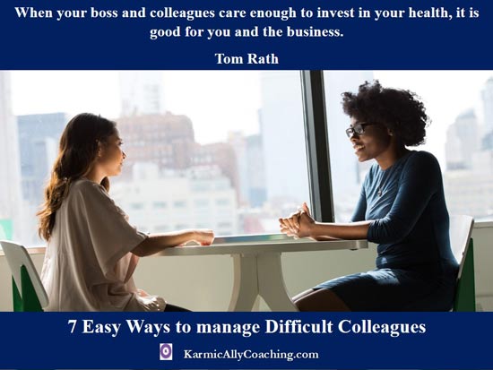 Tom Rath quote on impact of bosses and colleagues on health