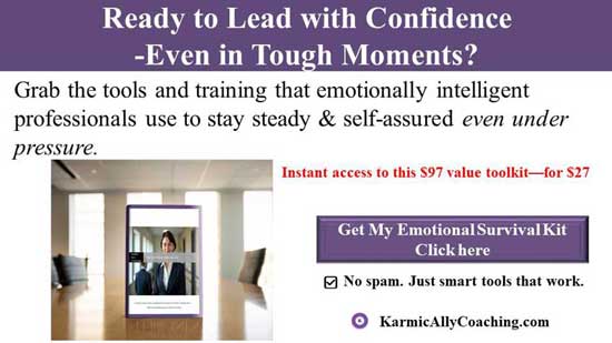 Invitation to lead with confidence even in tough moments with the Emotional Survival Kit Invitation to lead with confidence even in tough moments with the Emotional Survival Kit