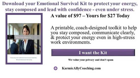 Invitation to lead with confidence even in tough moments with the Emotional Survival Kit Invitation to lead with confidence even in tough moments with the Emotional Survival Kit