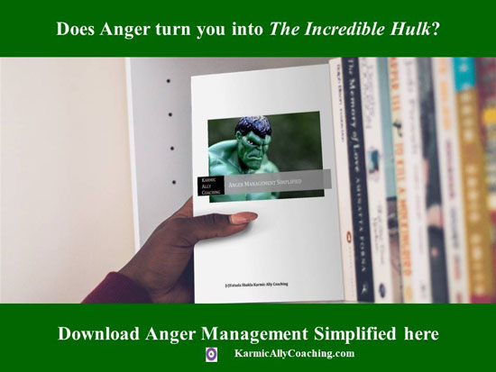 Anger Management Simplified ebook in a bookshelf