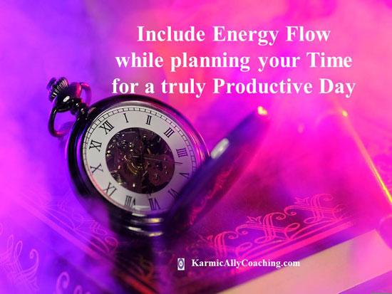 Energy Flow and Time Management for Productivity