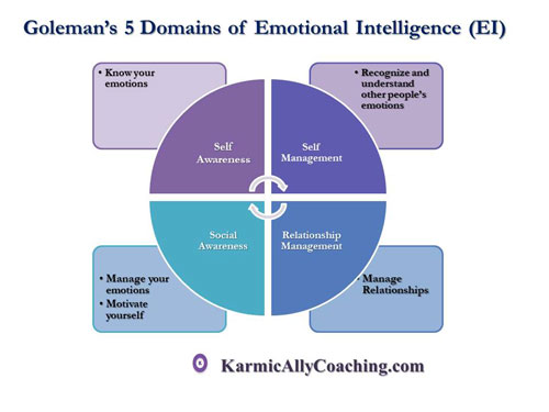 Goleman domains and categories of Emotional Intelligence