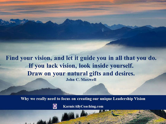 Maxwell quote on leadership vision