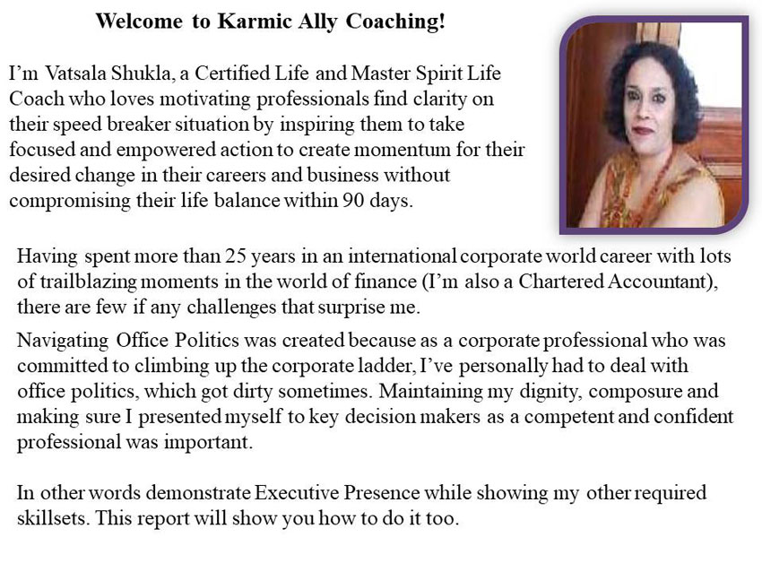 About Coach Navigating Office Politics 