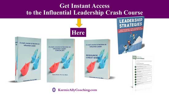 Influential Leadership crash course invitation