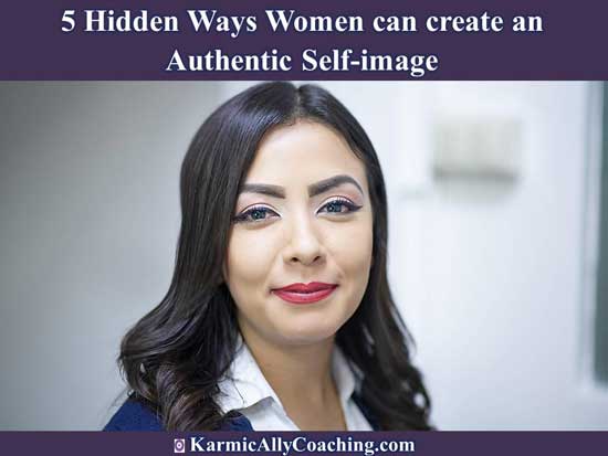 Smiling woman professional with authentic and healthy self-image. How about you? Smiling woman professional with authentic and healthy self-image