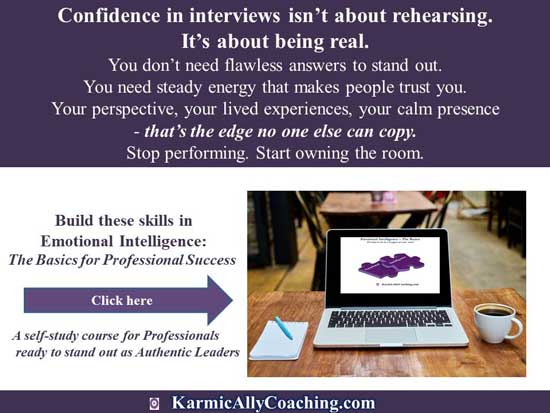 Build your leadership factor with this course on Emotional Intelligence Emotional Intelligence course on a laptop and invitation to improve your skill as a leader.