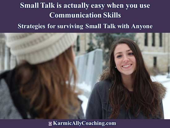 Two women sitting outdoors and engaging in small talk 